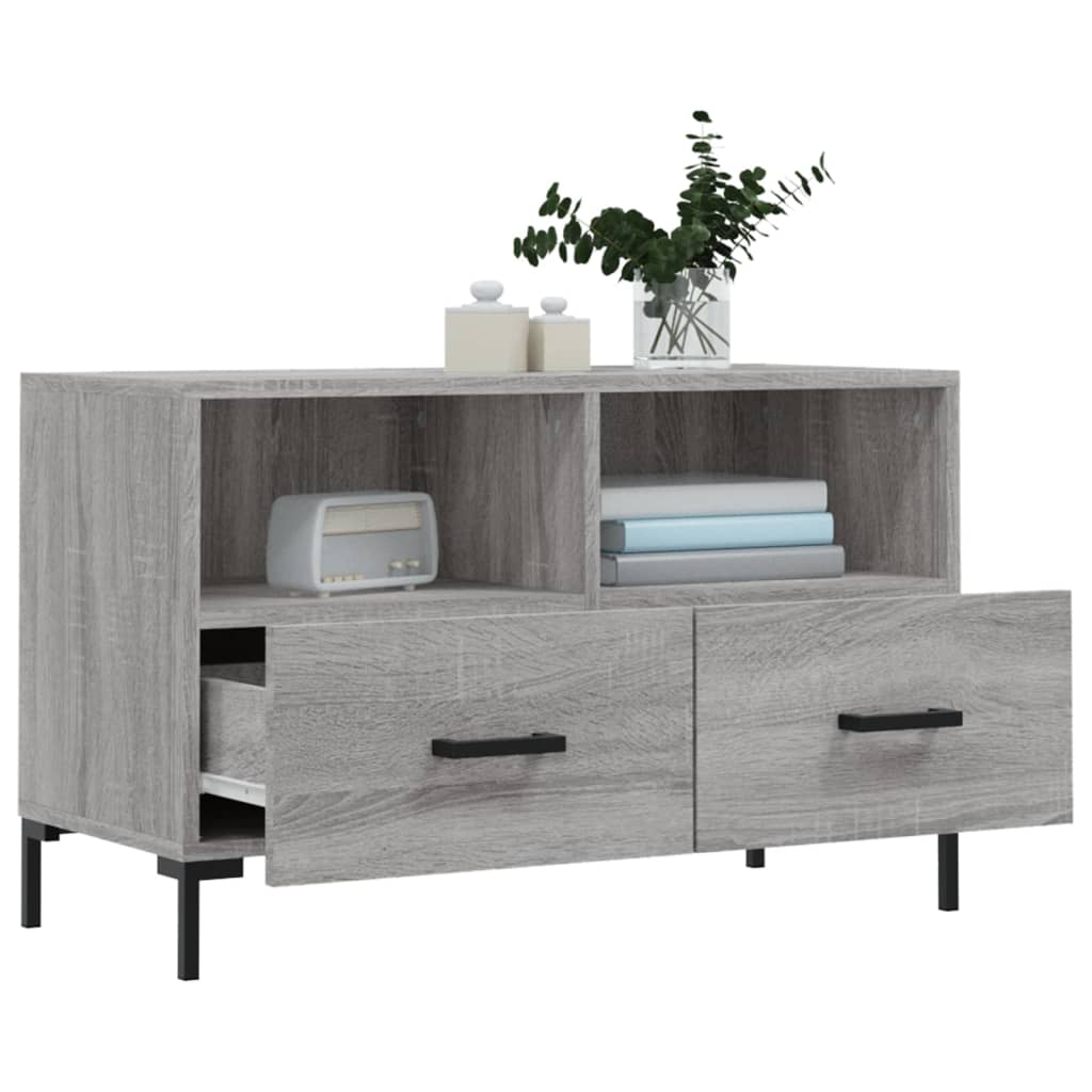 Tv Cabinet 80X36X50 Cm Engineered Wood