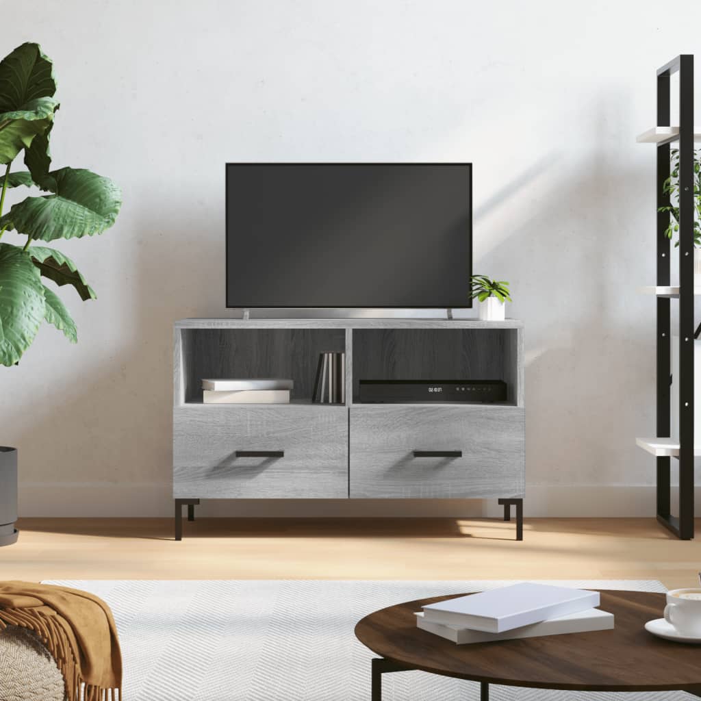 Tv Cabinet 80X36X50 Cm Engineered Wood