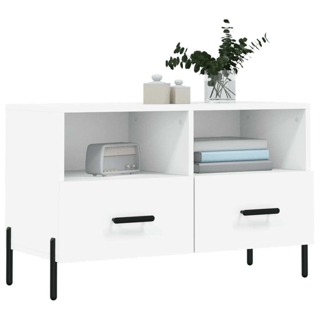 Tv Cabinet 80X36X50 Cm Engineered Wood