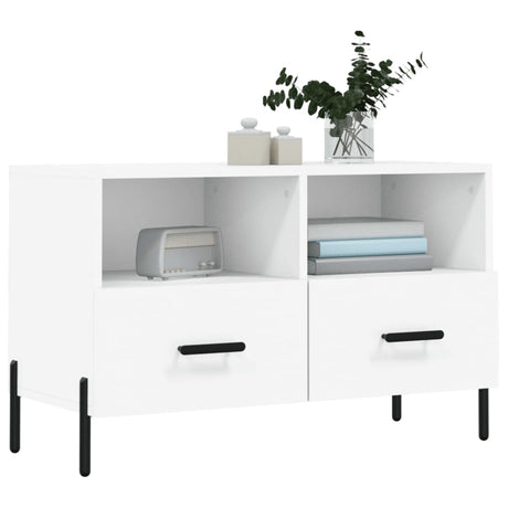 Tv Cabinet 80X36X50 Cm Engineered Wood