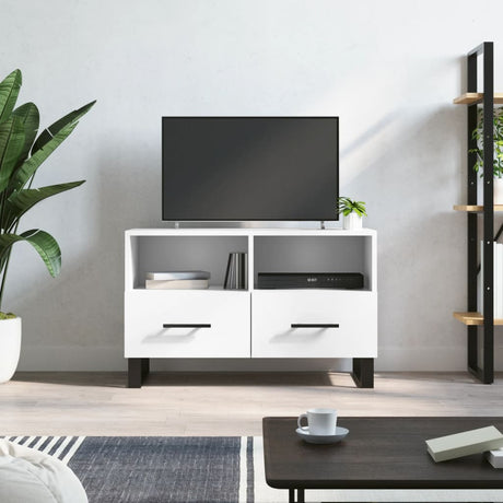 Tv Cabinet 80X36X50 Cm Engineered Wood