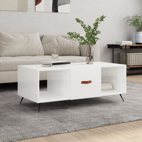 Coffee Table 102X50X40 Cm Engineered Wood