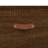 Coffee Table Brown Oak 102x50x40 cm Engineered Wood