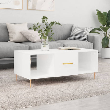 Coffee Table 102X50X40 Cm Engineered Wood