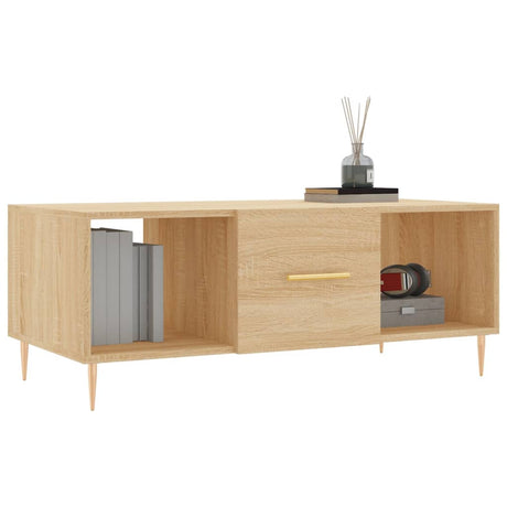 Coffee Table 102X50X40 Cm Engineered Wood