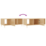 Coffee Table 102X50X40 Cm Engineered Wood