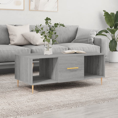 Coffee Table 102X50X40 Cm Engineered Wood
