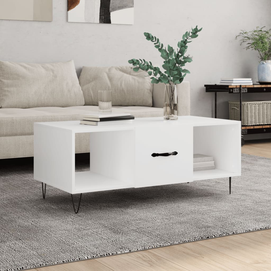 Coffee Table 102X50X40 Cm Engineered Wood