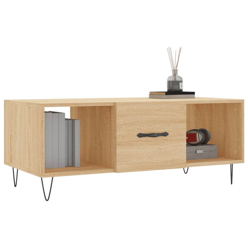 Coffee Table 102X50X40 Cm Engineered Wood