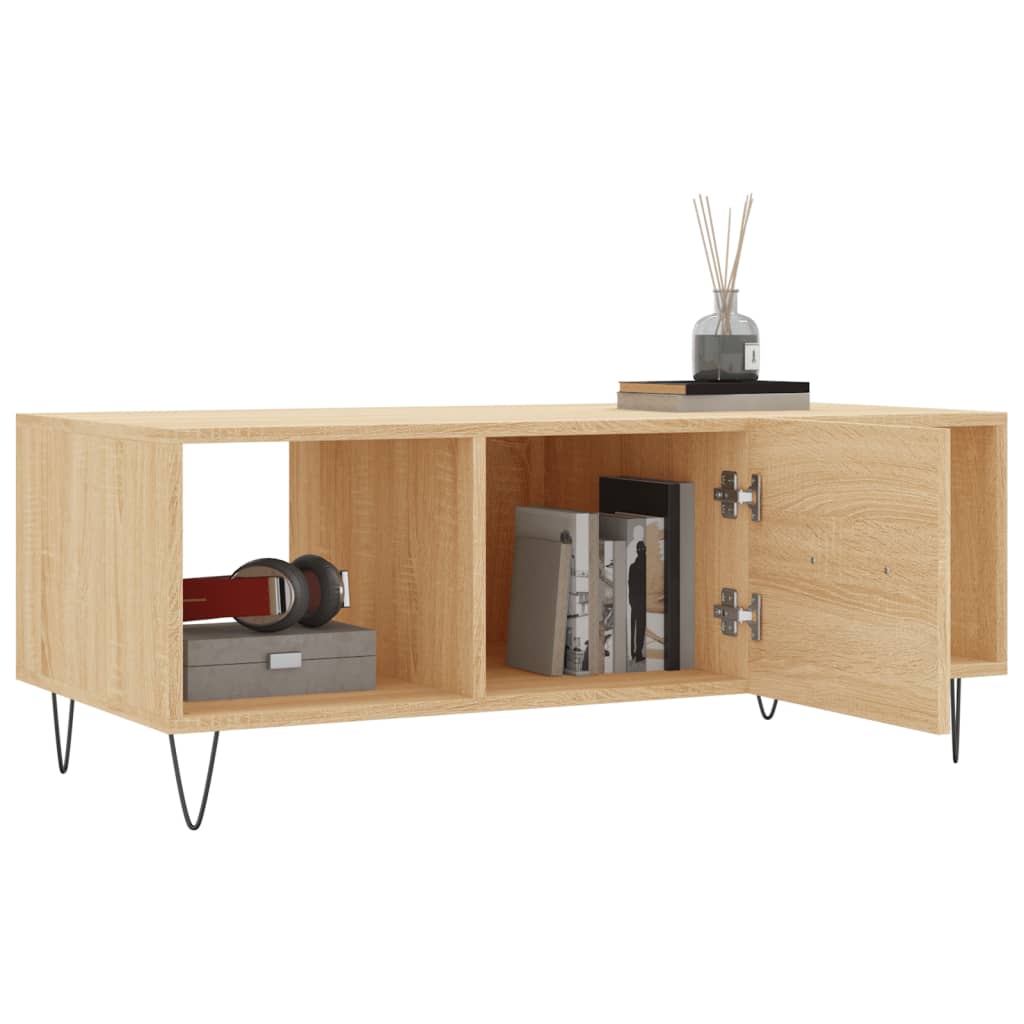 Coffee Table 102X50X40 Cm Engineered Wood