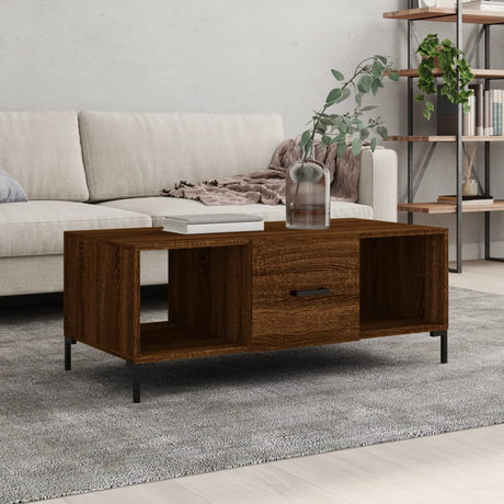 Coffee Table 102X50X40 Cm Engineered Wood