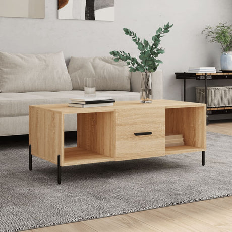 Coffee Table 102X50X40 Cm Engineered Wood