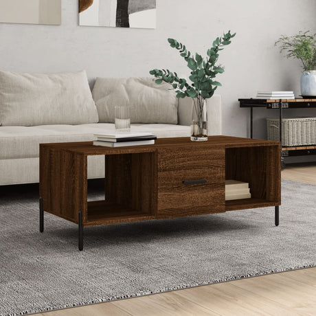 Coffee Table 102X50X40 Cm Engineered Wood