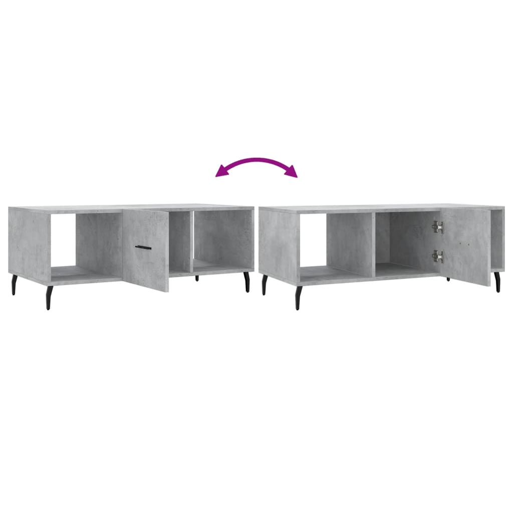 Coffee Table 102X50X40 Cm Engineered Wood
