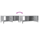 Coffee Table 102X50X40 Cm Engineered Wood