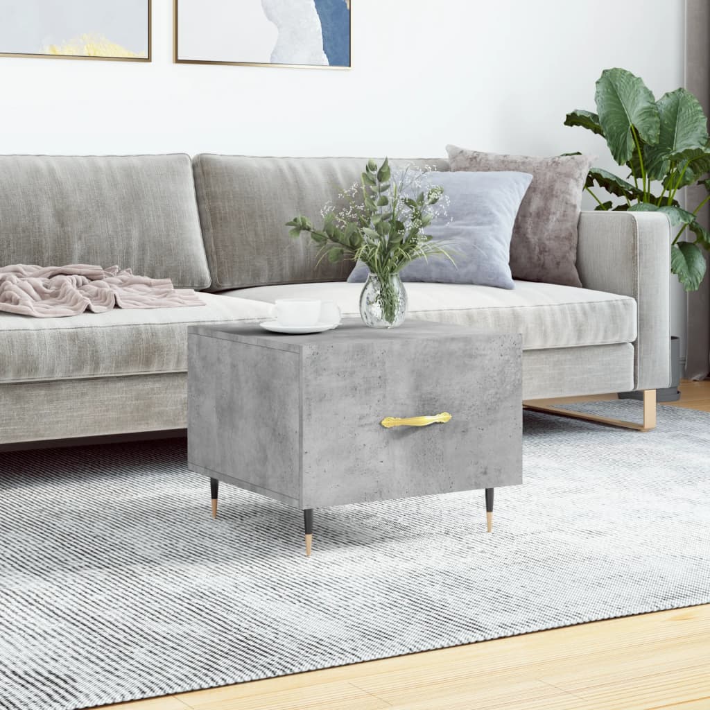 Coffee Table 50X50X40 Cm Engineered Wood