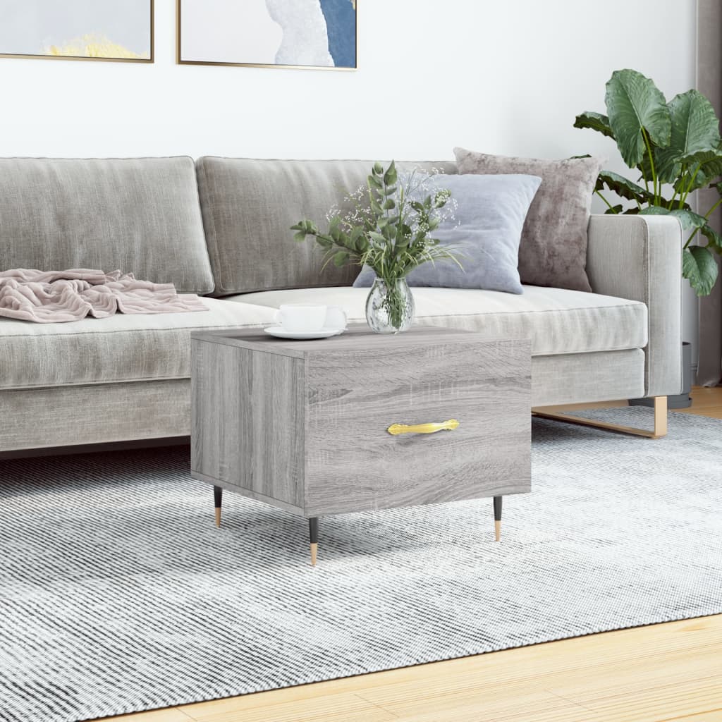 Coffee Table 50X50X40 Cm Engineered Wood