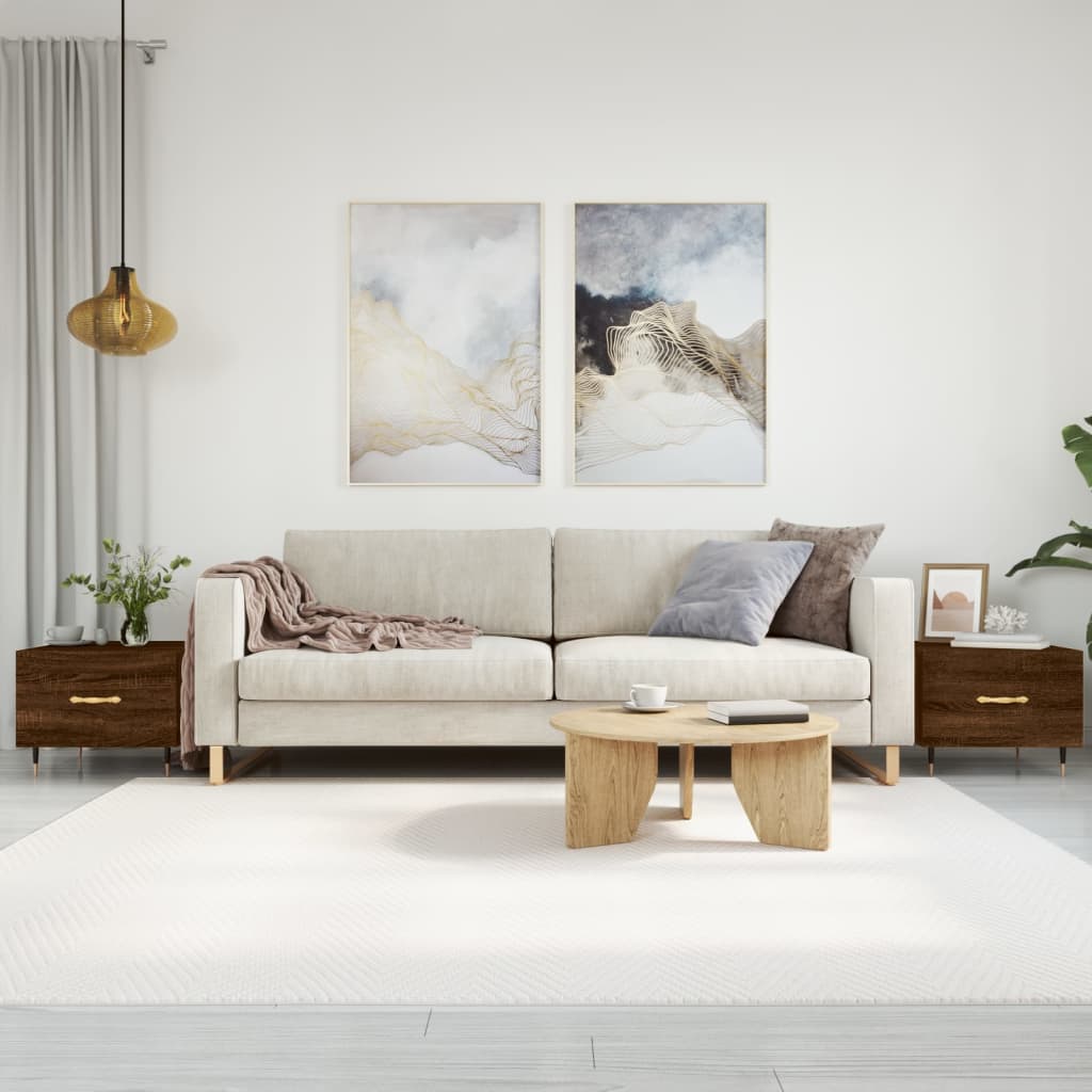 Coffee Table 50X50X40 Cm Engineered Wood