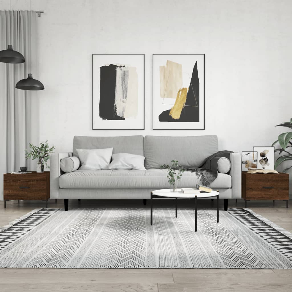 Coffee Table 50X50X40 Cm Engineered Wood