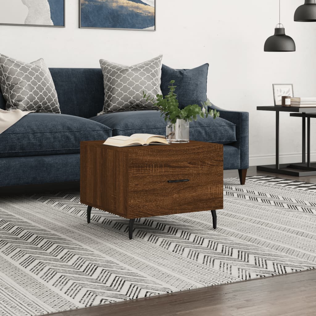 Coffee Table 50X50X40 Cm Engineered Wood