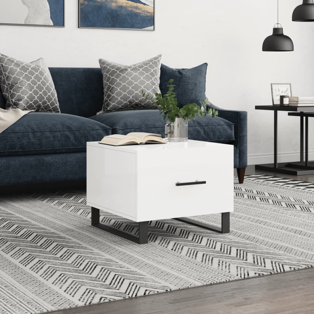 Coffee Table 50X50X40 Cm Engineered Wood