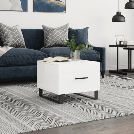 Coffee Table 50X50X40 Cm Engineered Wood