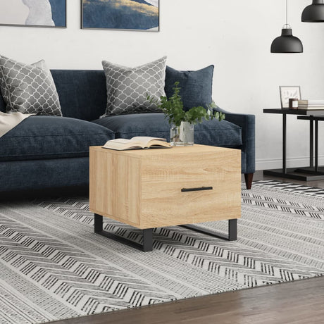 Coffee Table 50X50X40 Cm Engineered Wood
