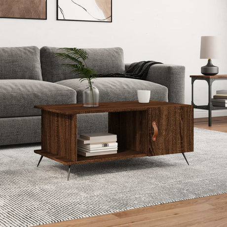 Coffee Table 90X50X40 Cm Engineered Wood