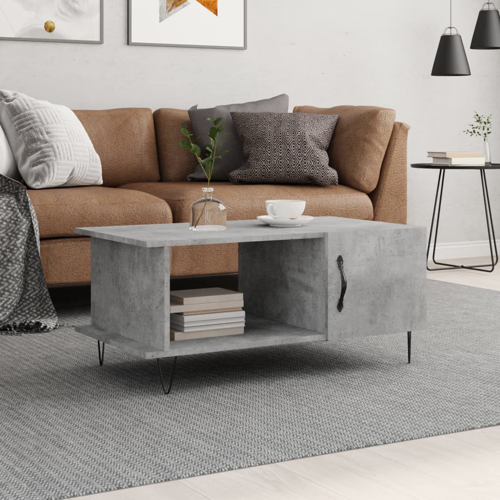 Coffee Table 90X50X40 Cm Engineered Wood