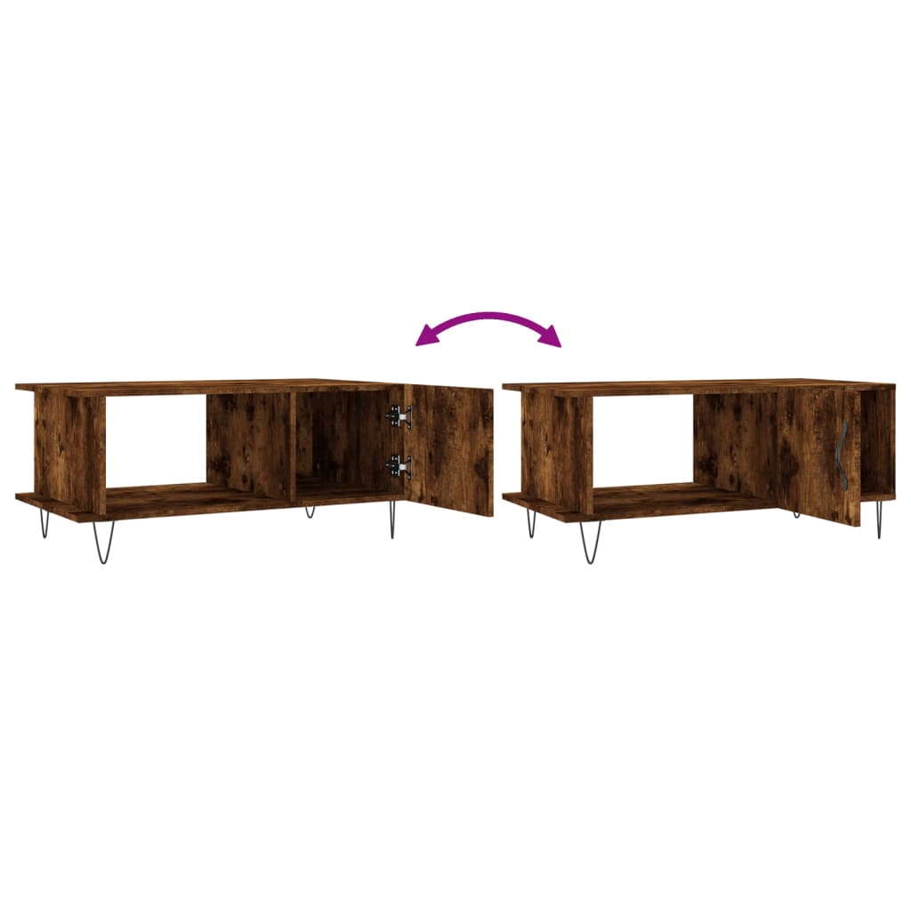 Coffee Table 90X50X40 Cm Engineered Wood