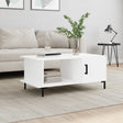 Coffee Table 90X50X40 Cm Engineered Wood