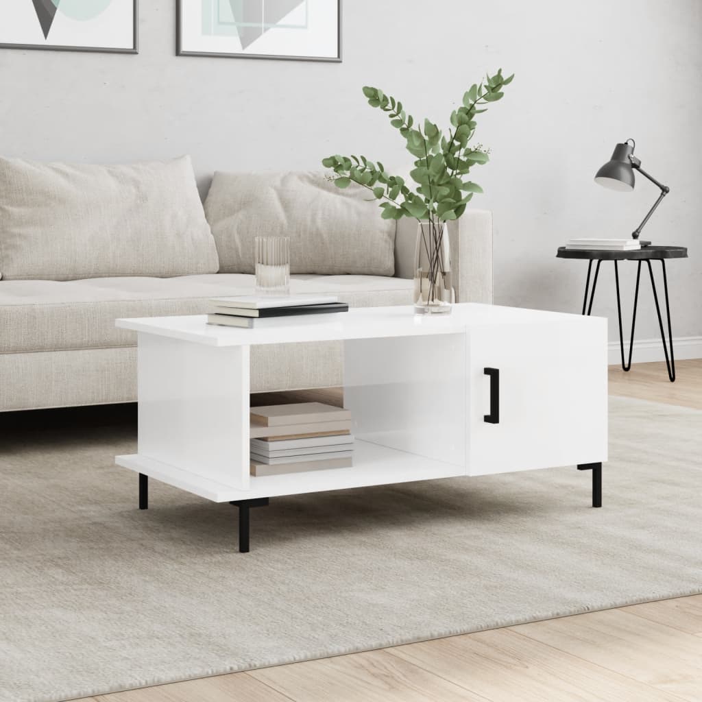 Coffee Table 90X50X40 Cm Engineered Wood