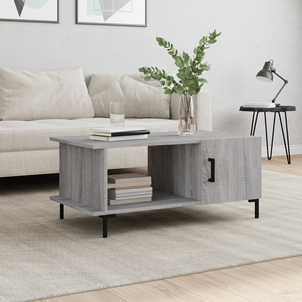 Coffee Table 90X50X40 Cm Engineered Wood