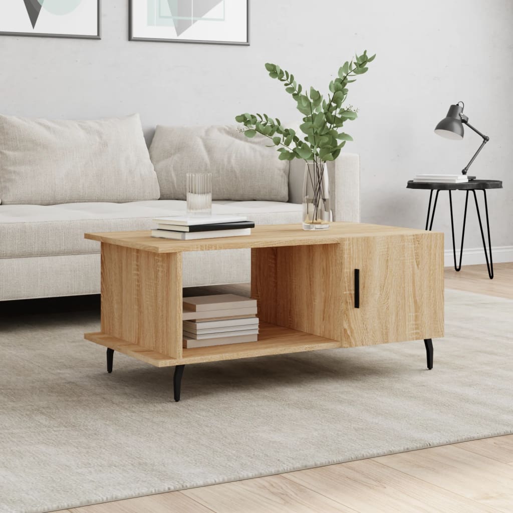 Coffee Table 90X50X40 Cm Engineered Wood