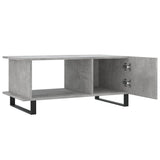 Coffee Table Concrete Grey 90x50x40 cm Engineered Wood