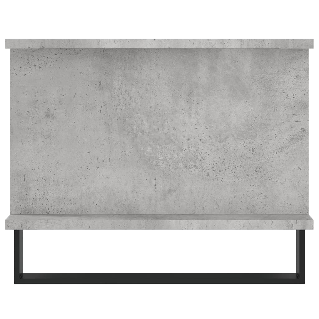 Coffee Table Concrete Grey 90x50x40 cm Engineered Wood