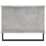 Coffee Table Concrete Grey 90x50x40 cm Engineered Wood