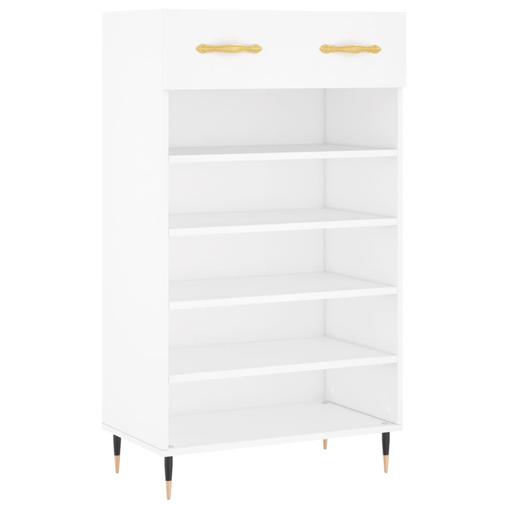 Shoe Cabinet 60X35X105 Cm Engineered Wood
