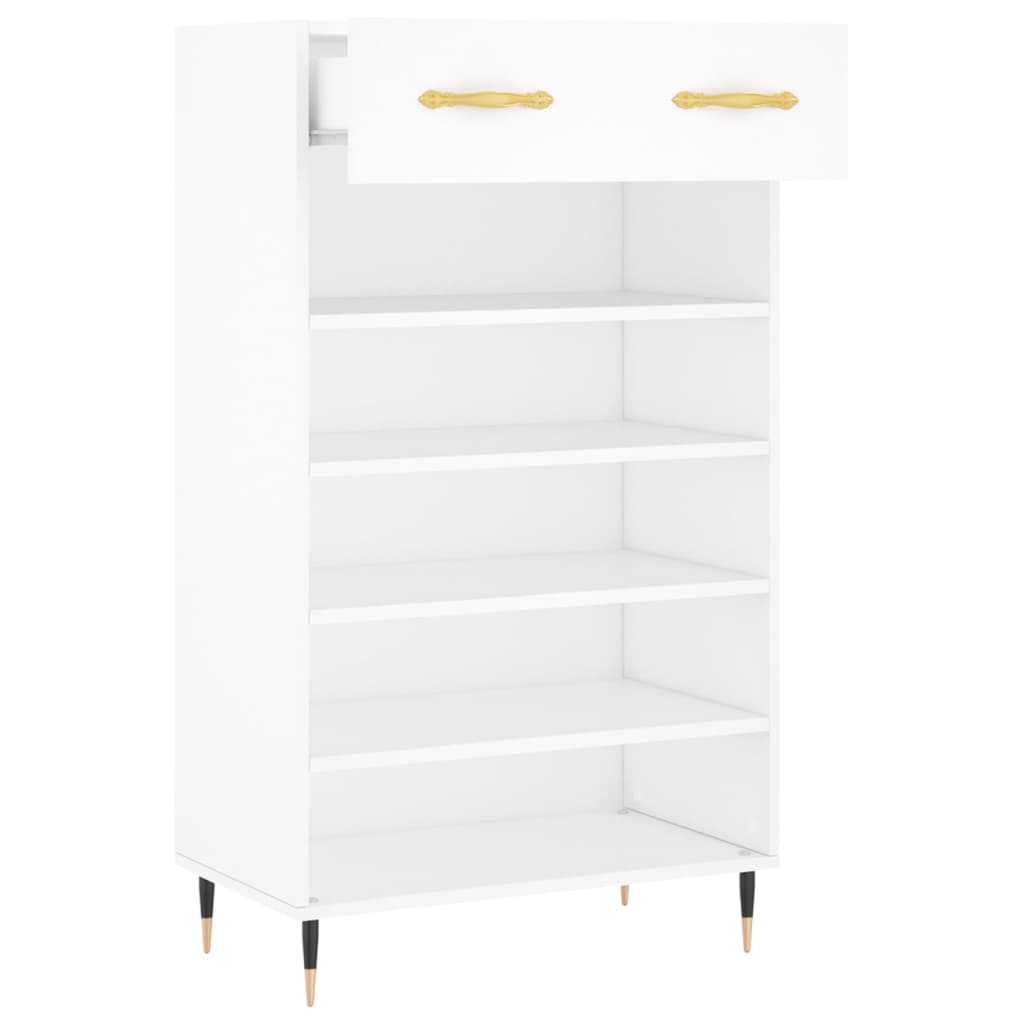 Shoe Cabinet 60X35X105 Cm Engineered Wood