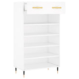 Shoe Cabinet 60X35X105 Cm Engineered Wood