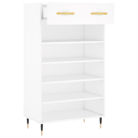 Shoe Cabinet 60X35X105 Cm Engineered Wood