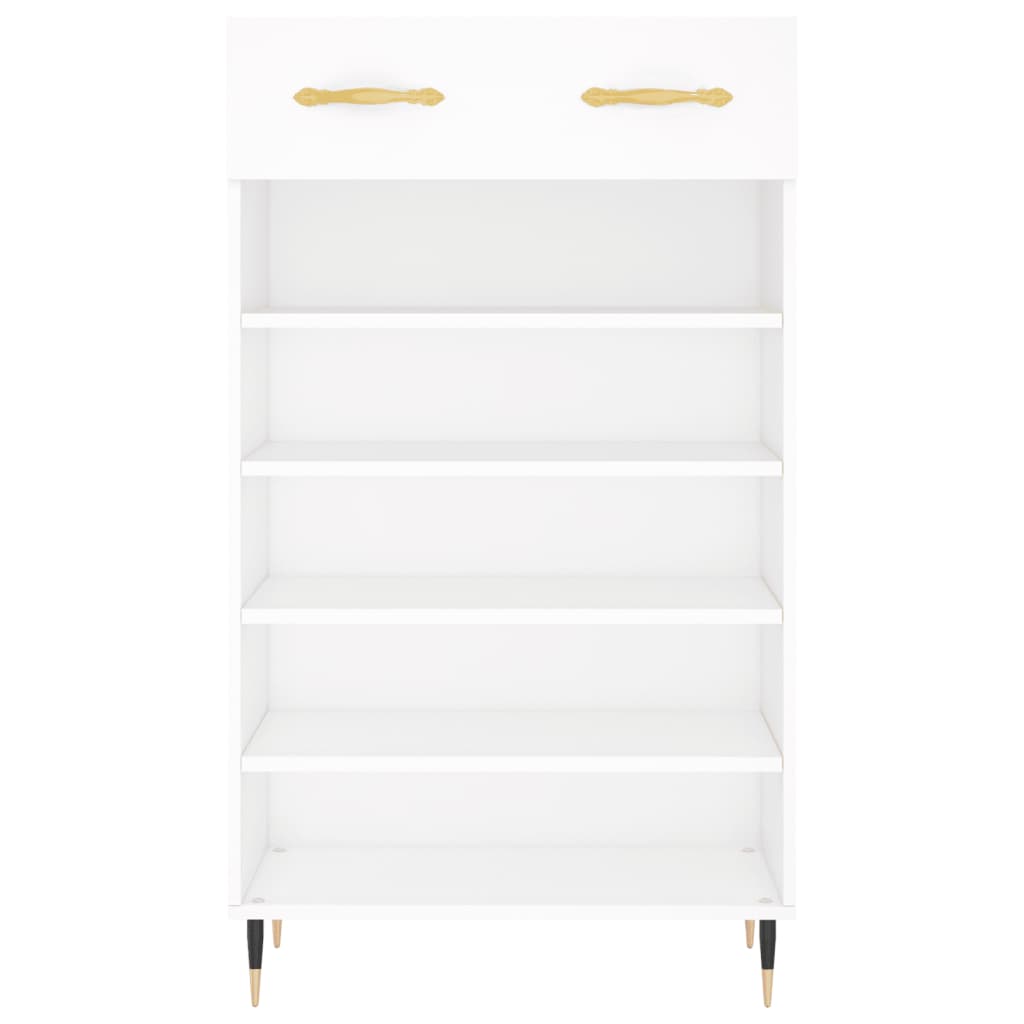 Shoe Cabinet 60X35X105 Cm Engineered Wood