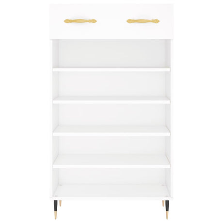 Shoe Cabinet 60X35X105 Cm Engineered Wood