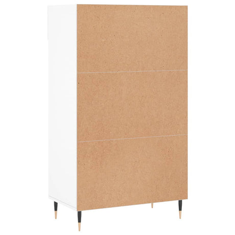 Shoe Cabinet 60X35X105 Cm Engineered Wood