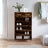 Shoe Cabinet 60X35X105 Cm Engineered Wood