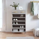 Shoe Cabinet 60X35X105 Cm Engineered Wood