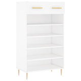 Shoe Cabinet 60X35X105 Cm Engineered Wood