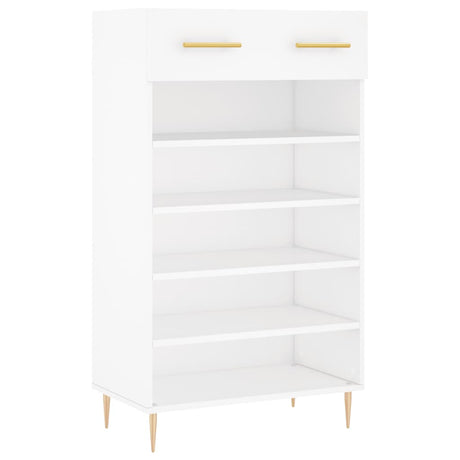 Shoe Cabinet 60X35X105 Cm Engineered Wood
