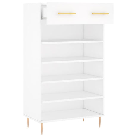 Shoe Cabinet 60X35X105 Cm Engineered Wood