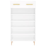 Shoe Cabinet 60X35X105 Cm Engineered Wood